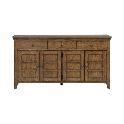 Carolina Park - Server - Brown - Hornell Furniture Outlet