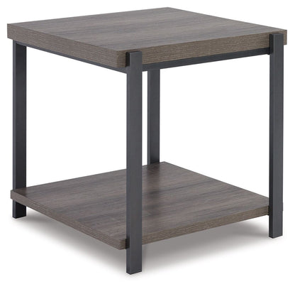 Wilmaden - Gray / Black - Occasional Table Set (Set of 3) - Hornell Furniture Outlet