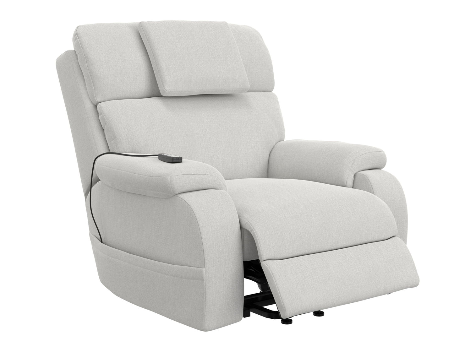 Snoozer - Power Lift Power Headrest Lay Flat Recliner With CR3 Heat / Massage / Zero Gravity - Hornell Furniture Outlet