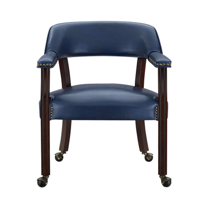 Tournament - Arm Chair With Casters - Hornell Furniture Outlet