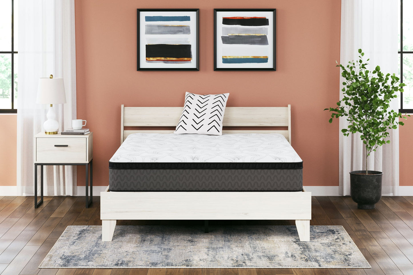 12 Inch Pocketed Hybrid - Mattress - Hornell Furniture Outlet