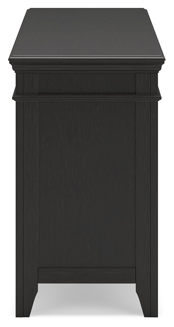Beckincreek - Black - Credenza - Hornell Furniture Outlet