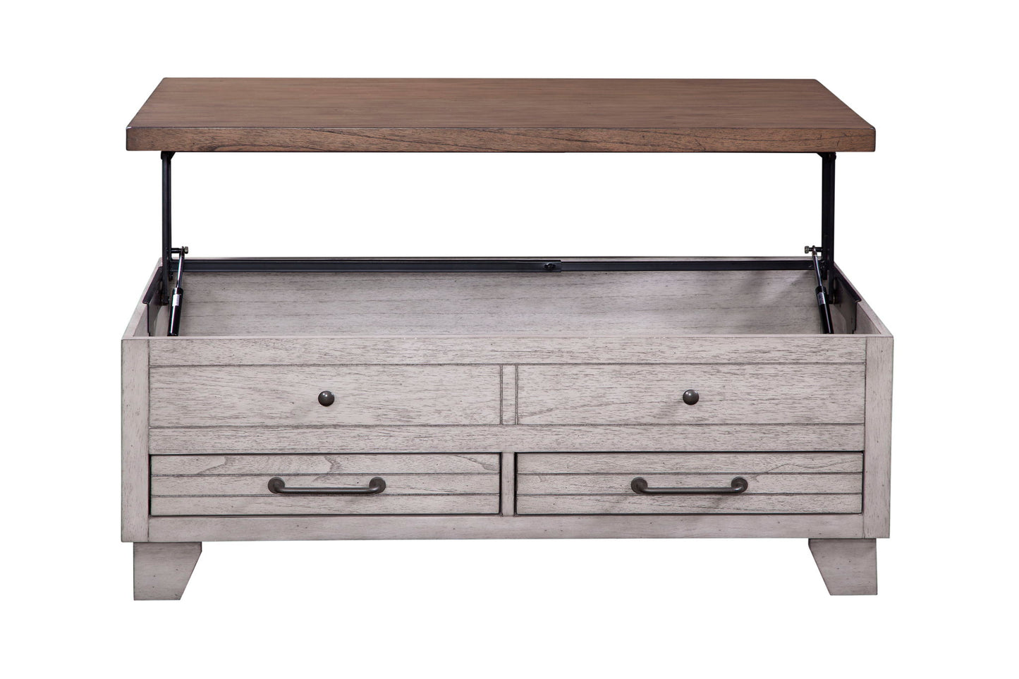 Bear Creek - 3 Piece Table Set - White - Hornell Furniture Outlet
