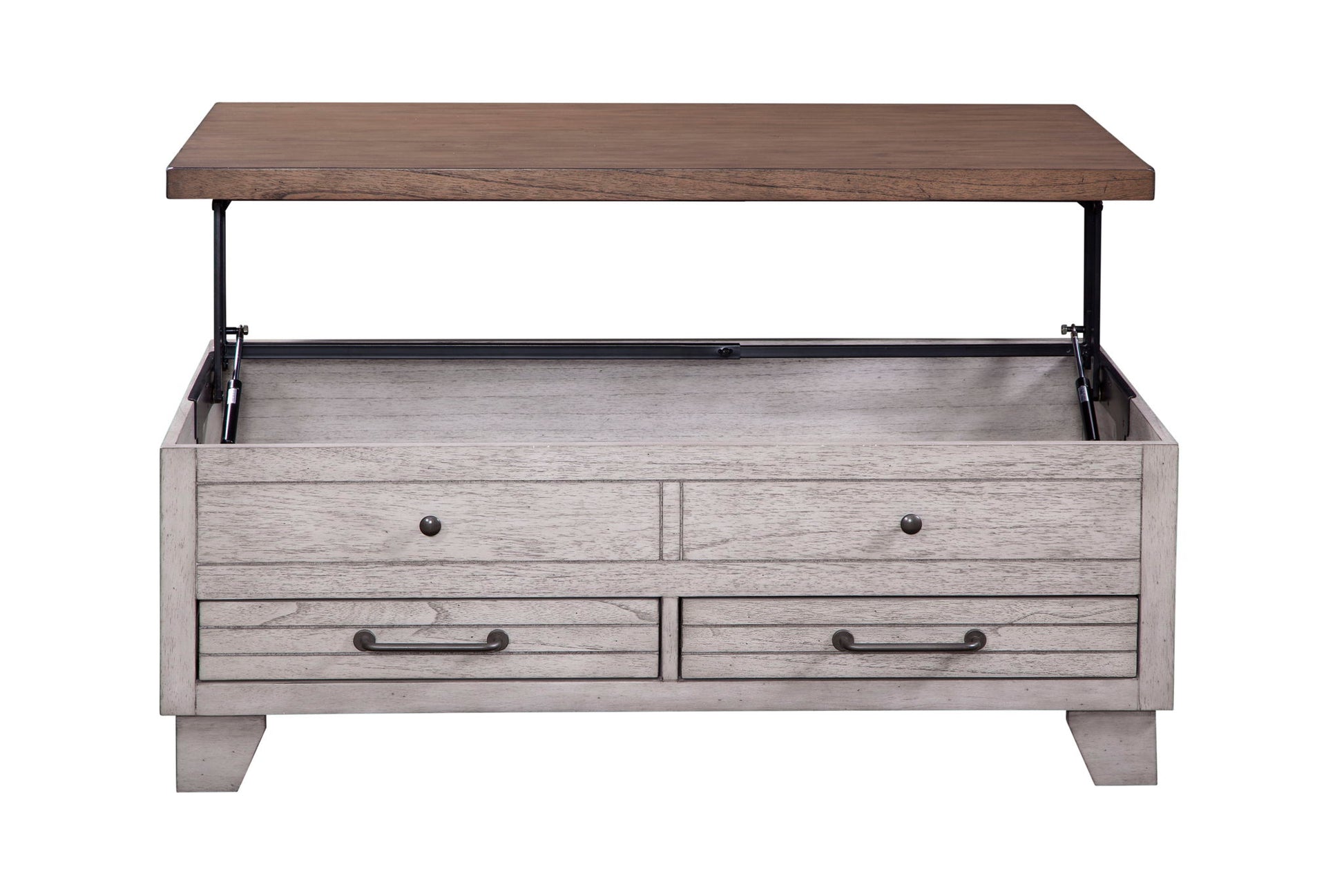 Bear Creek - 3 Piece Table Set - White - Hornell Furniture Outlet