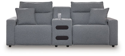 ModMax II - Salt And Pepper - Reclining Sectional - Hornell Furniture Outlet