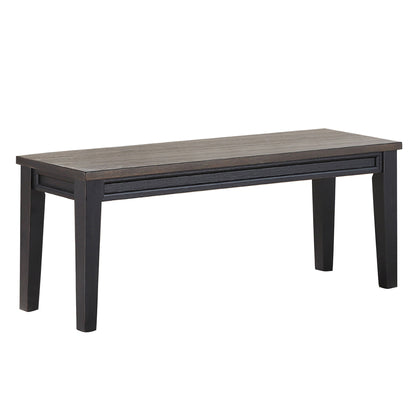 Raven - Noir Bench - Dark Brown - Hornell Furniture Outlet