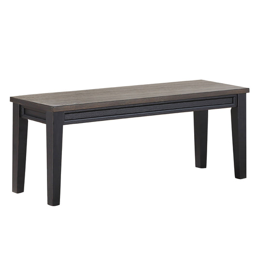 Raven - Noir Bench - Dark Brown - Hornell Furniture Outlet