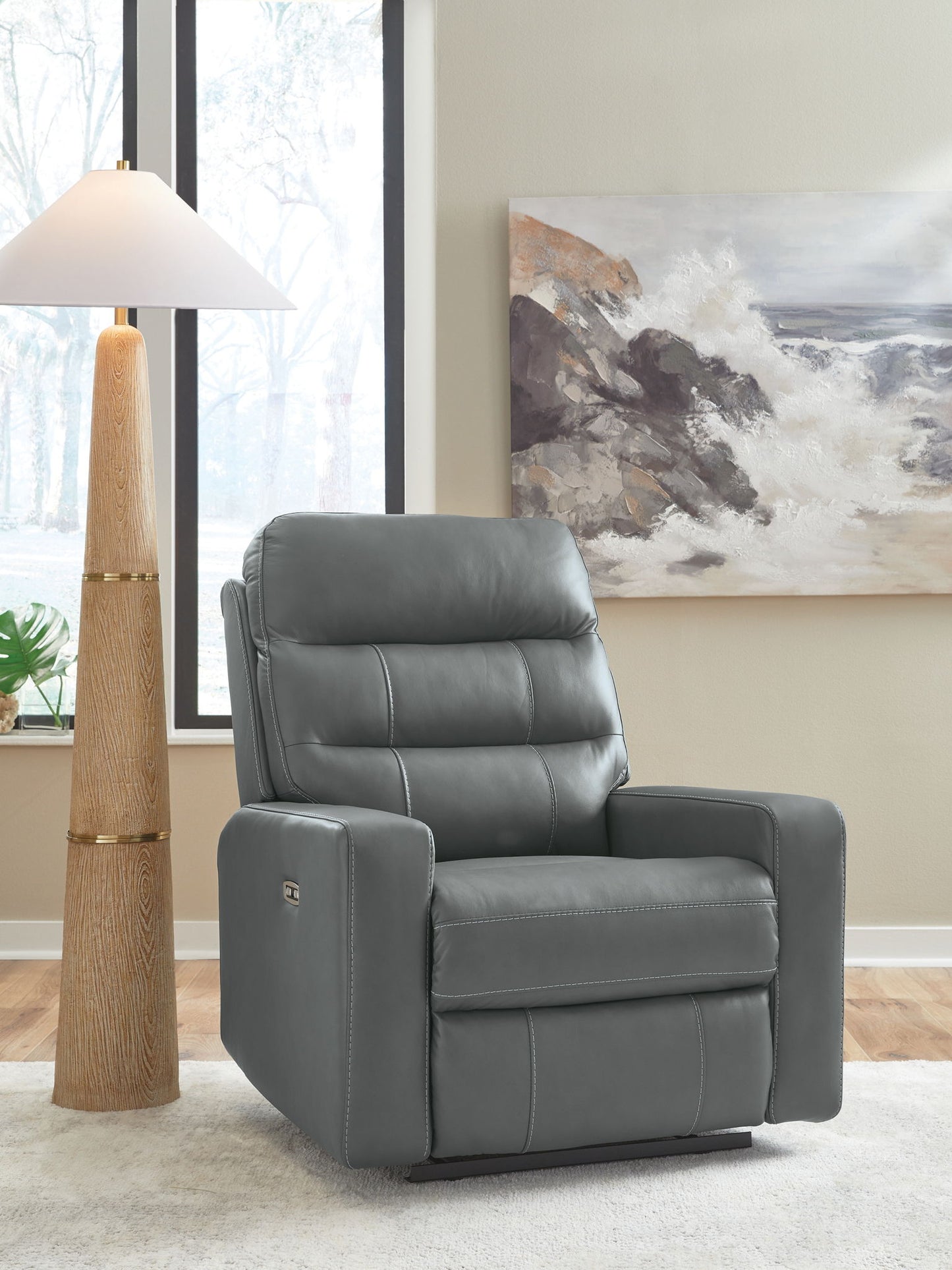 Pennacle Pier - Power Recliner With Adjustable Headrest - Hornell Furniture Outlet