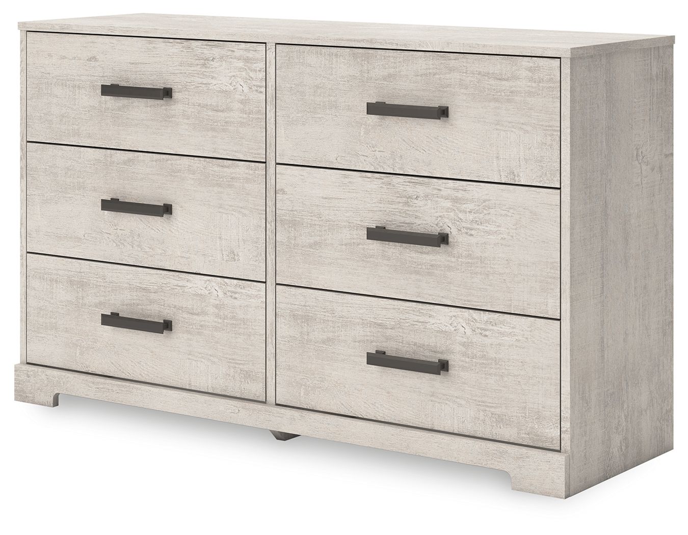 Shawburn - Gray - Six Drawer Dresser - Hornell Furniture Outlet
