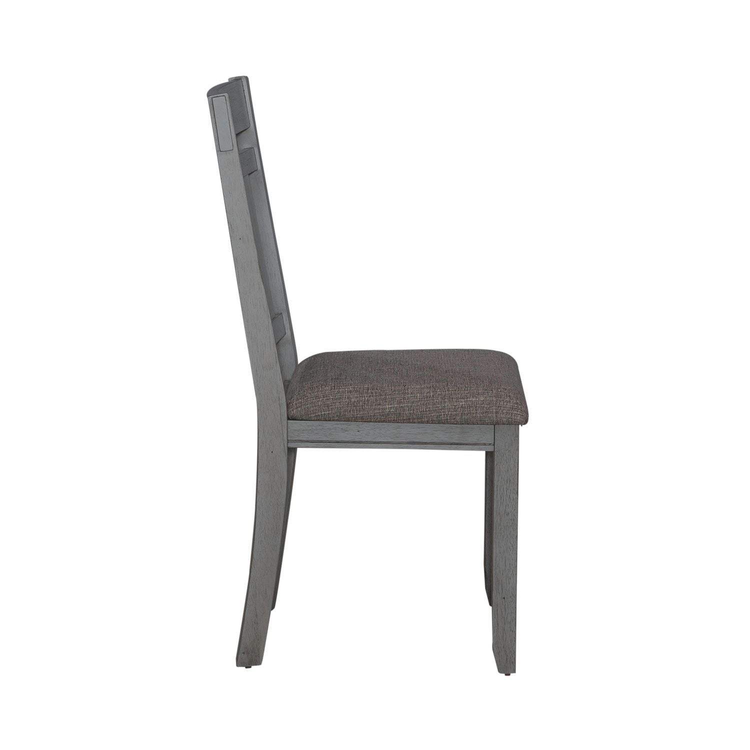 Newport - Splat Back Side Chair (RTA) - Gray - Hornell Furniture Outlet