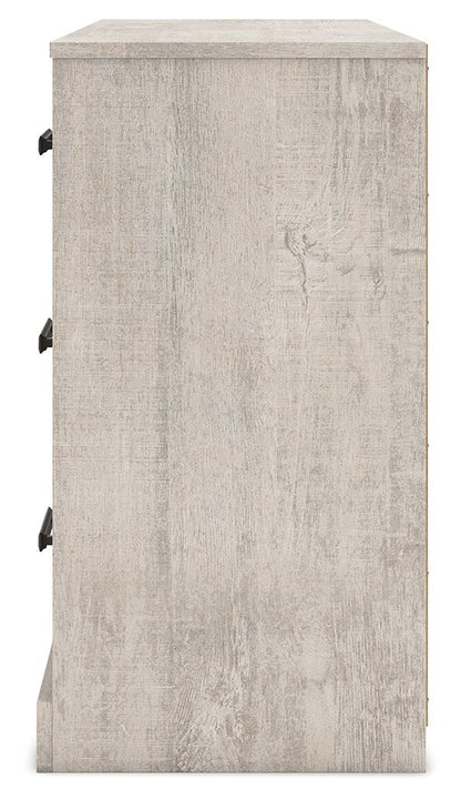 Shawburn - Gray - Six Drawer Dresser - Hornell Furniture Outlet