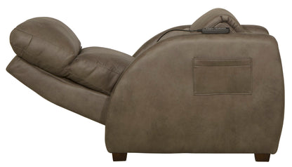 Relaxer - Power Headrest Power Lay Flat Reclining With Heat / Massage / Lumbar / Zero Gravity - Hornell Furniture Outlet