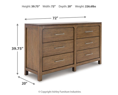 Cabalynn - Light Brown - Dresser - Hornell Furniture Outlet
