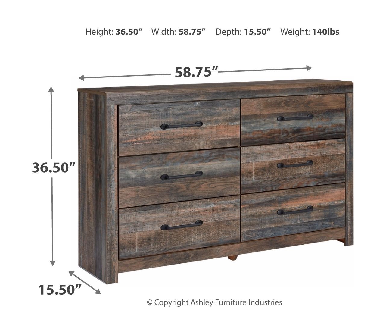 Drystan - Panel Bedroom Set - Hornell Furniture Outlet