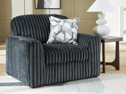 Midnight - Madness - Chair And A Half - Hornell Furniture Outlet