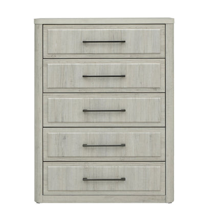 Modern Play - 5 Drawer Chest - White - Hornell Furniture Outlet