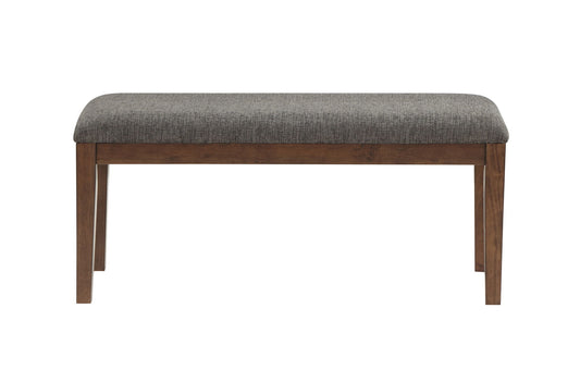 Quinn - Bench - Dark Brown - Hornell Furniture Outlet