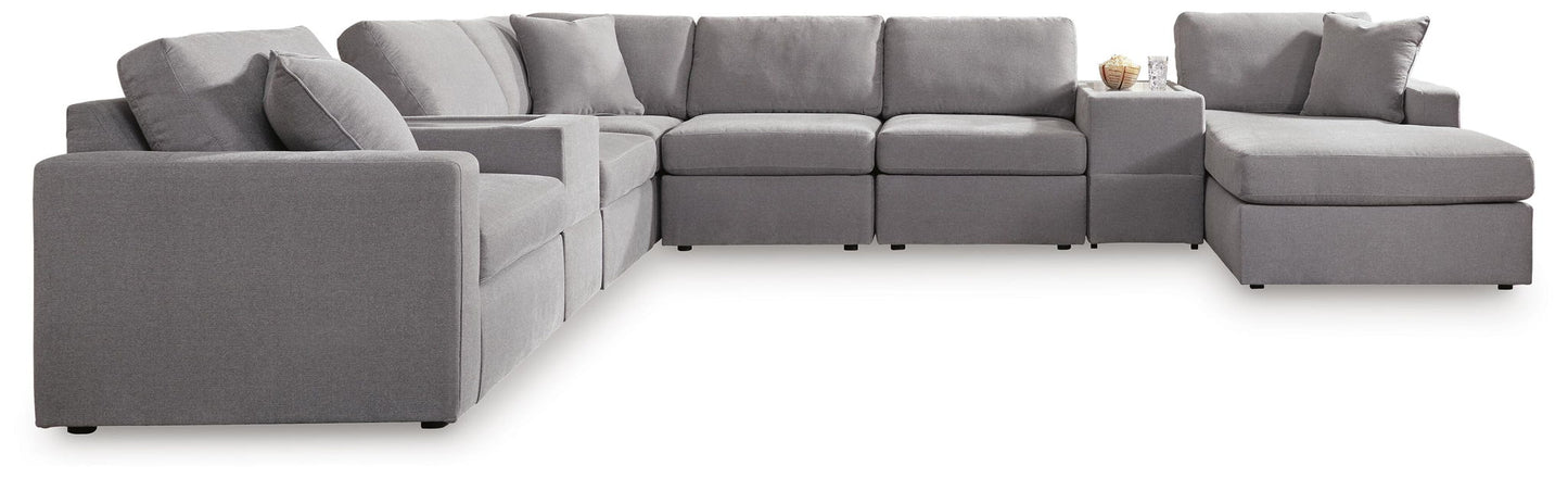 Modmax - U-Shaped Sectional - Granite