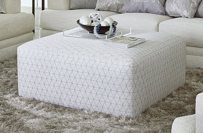 Zeller - Cocktail Ottoman - Spa - Hornell Furniture Outlet