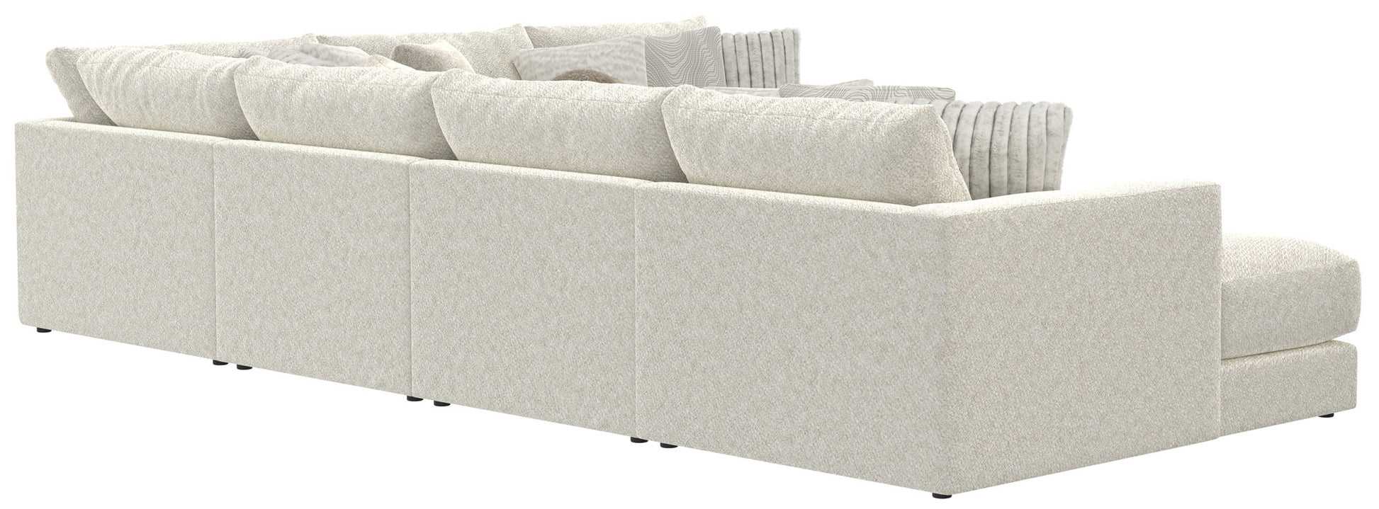 Ritzy - Modular Sofa And Included Cocktail Ottoman - Hornell Furniture Outlet