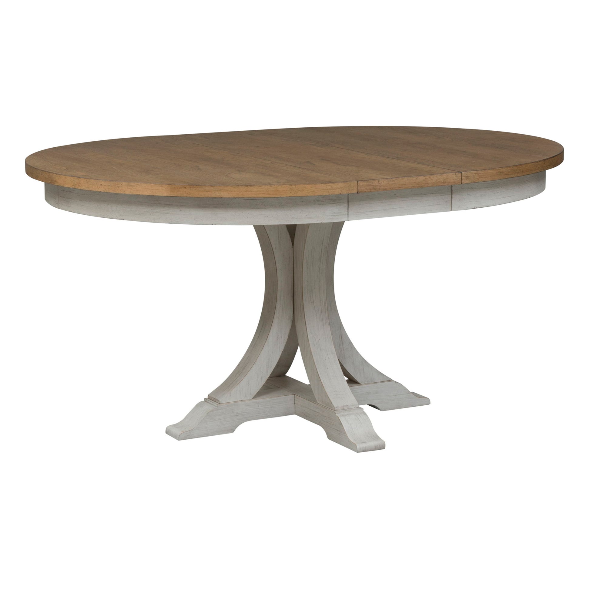 Farmhouse Reimagined - Pedestal Table Set - Hornell Furniture Outlet