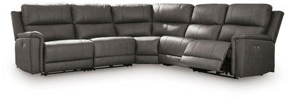 Bleckley - Reclining Sectional - Hornell Furniture Outlet