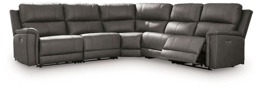Bleckley - Reclining Sectional - Hornell Furniture Outlet