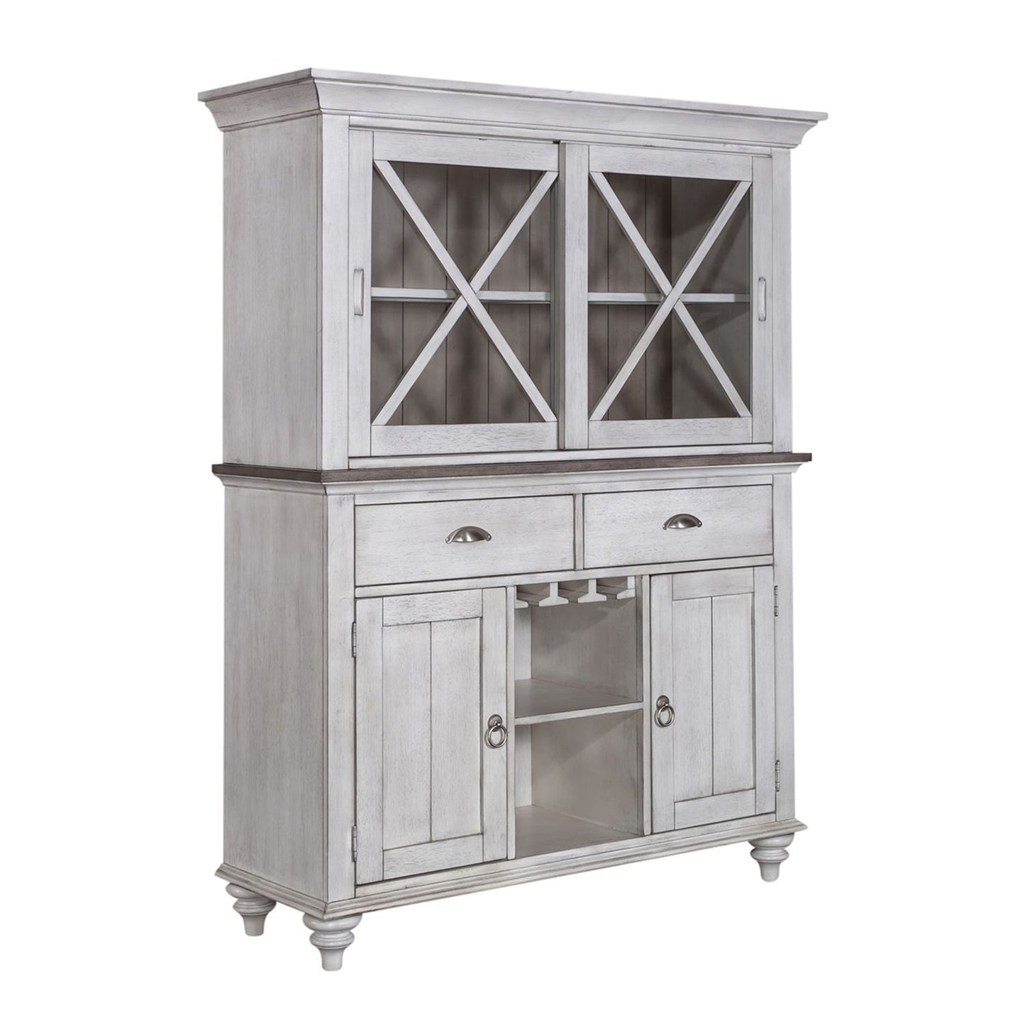 Ocean Isle - Hutch & Buffet - Hornell Furniture Outlet