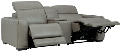 Correze - Power Reclining Sectional - Hornell Furniture Outlet
