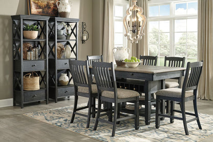 Tyler Creek - Counter Height Table Set - Hornell Furniture Outlet