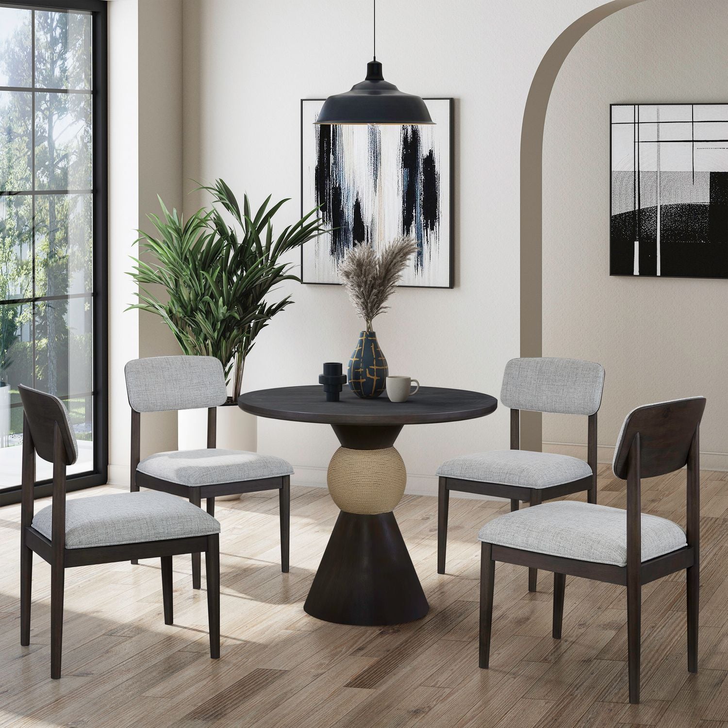 Briarcrest - 36" Round Table Set - Hornell Furniture Outlet