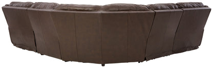 Dunleith - Power Reclining Sectional - Hornell Furniture Outlet