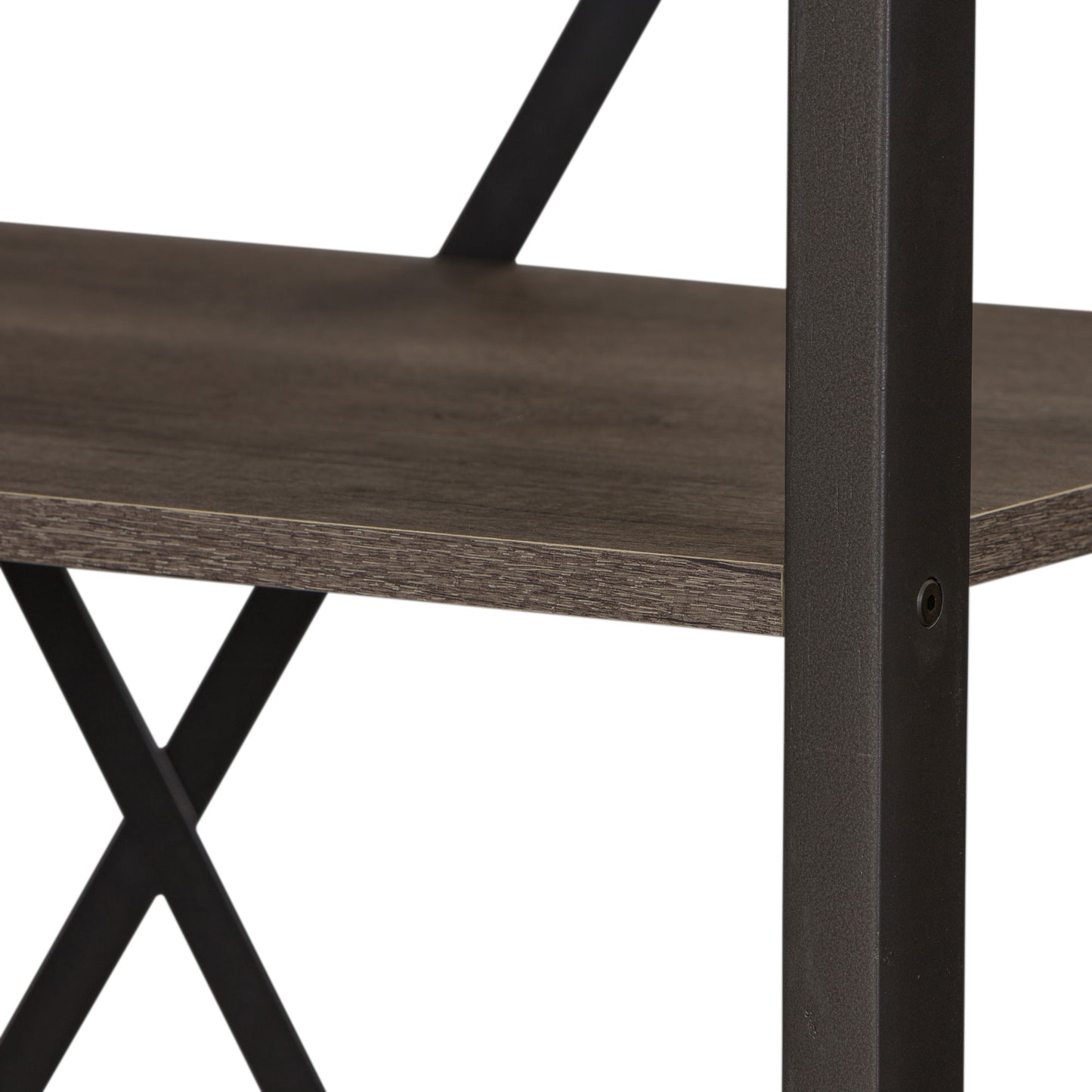 Tanners Creek - 2 Piece Home Office Set (Desk And Bookcase) - Dark Gray - Hornell Furniture Outlet