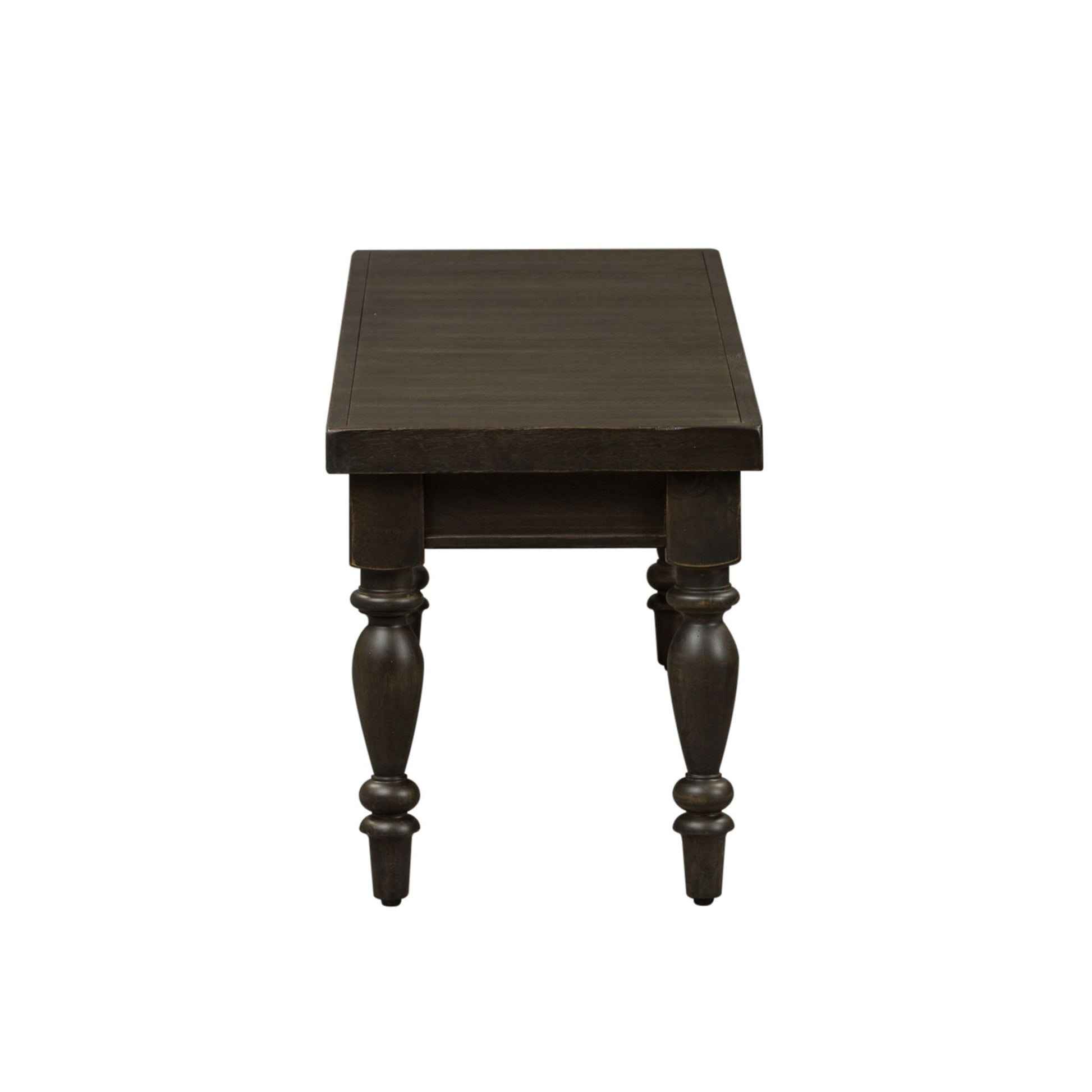 Harvest Home - Backless Bench - Black - Hornell Furniture Outlet