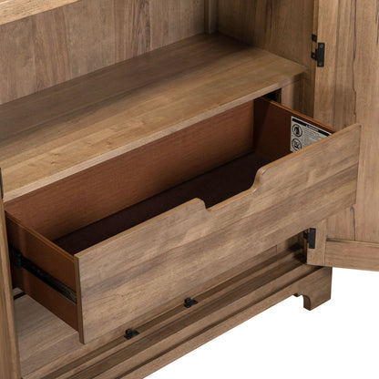 Haven Hills - Armoire - Camel Beige - Hornell Furniture Outlet