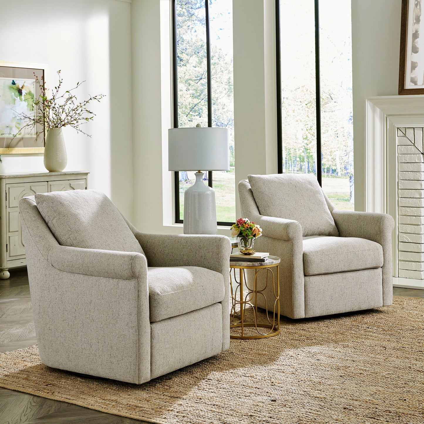 Landcaster - Upholstered Accent Chair - Hornell Furniture Outlet