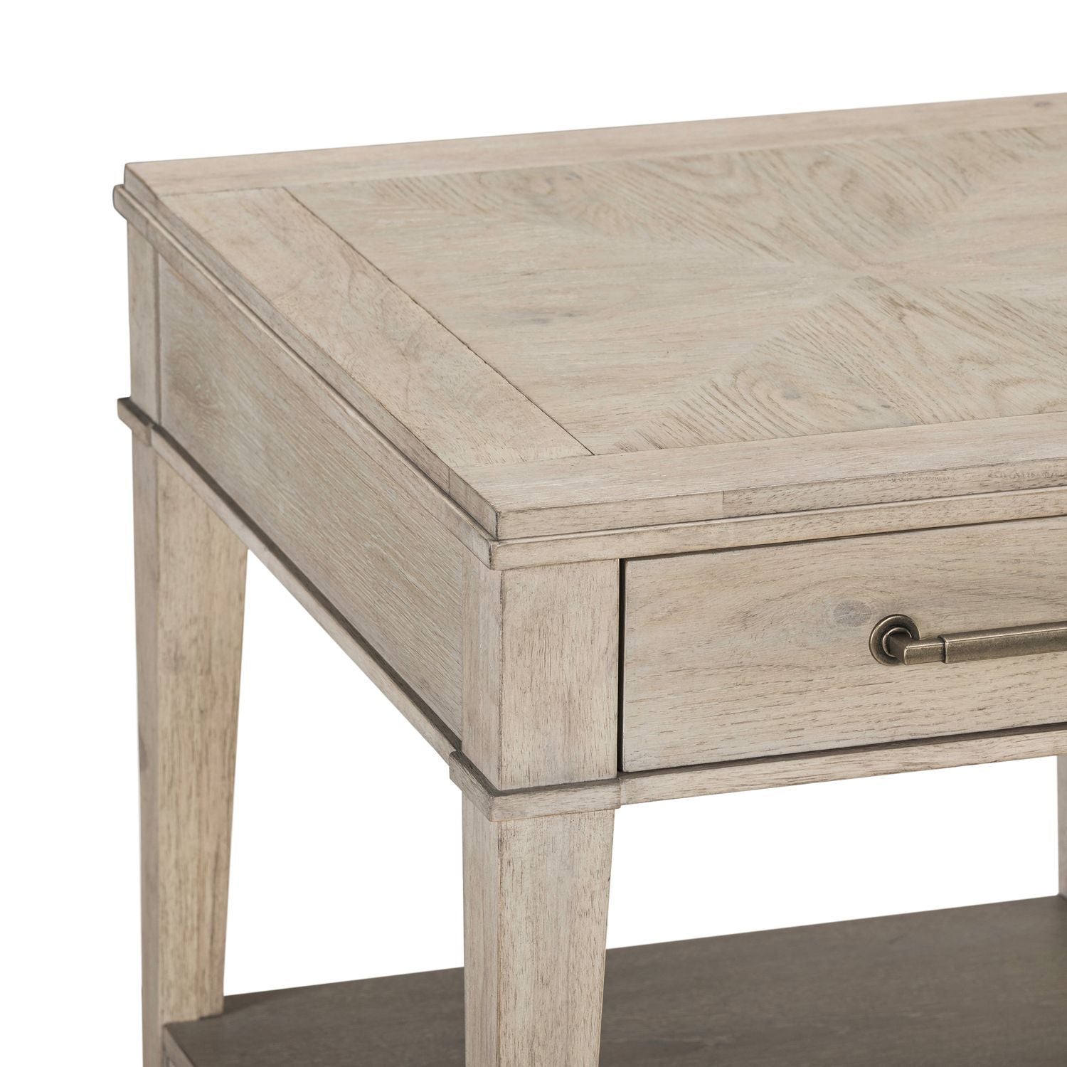 New Haven - End Table - Sanctuary White - Hornell Furniture Outlet
