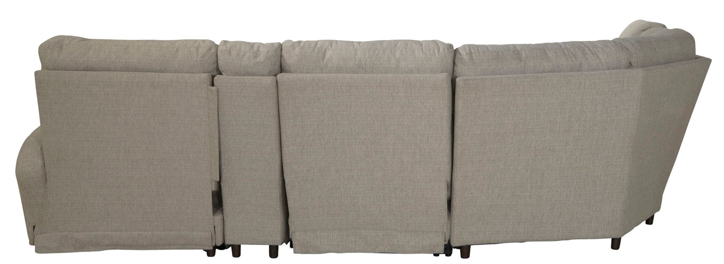 McPherson - Reclining Sectional - Hornell Furniture Outlet