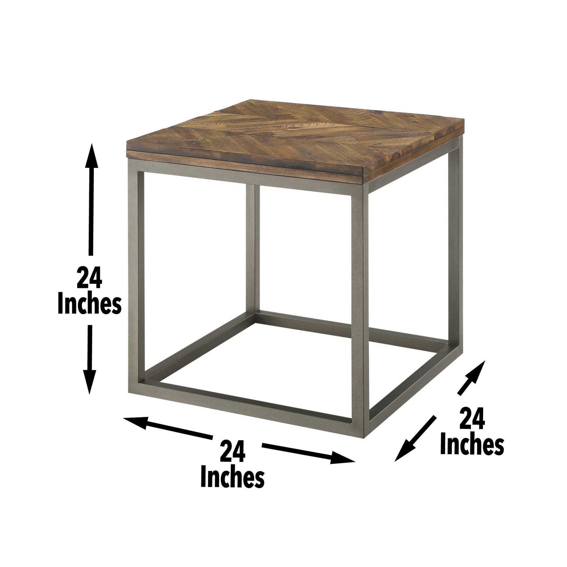 Lorenza - 3 Piece Table Set - Brown - Hornell Furniture Outlet