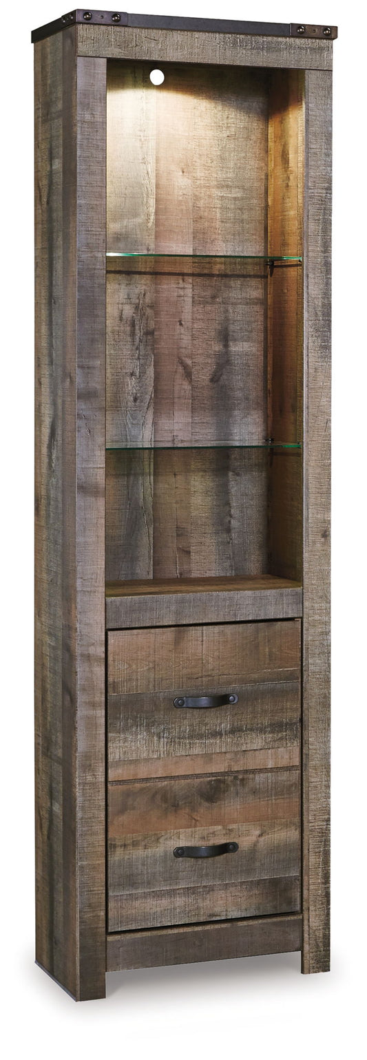 Trinell - Brown - Pier - 2 - drawers - Hornell Furniture Outlet