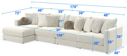 Ritzy - Modular Sofa - Hornell Furniture Outlet