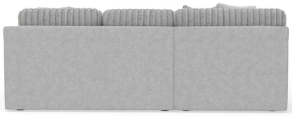 Logan - Upholstered Sectional With Comfort Coil Seating - 46" Cocktail Ottoman And Accent Pillows Included - Hornell Furniture Outlet