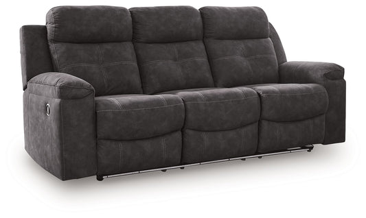 Brysonview - Reclining Sofa - Charcoal - Hornell Furniture Outlet