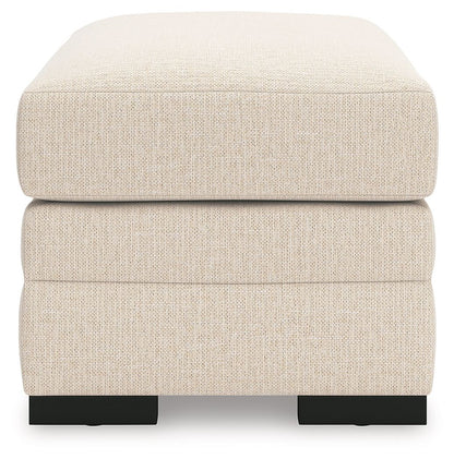 Lango - Jute - Ottoman - Hornell Furniture Outlet