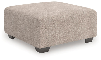 Seyler Lane - Beige - Oversized Accent Ottoman - Hornell Furniture Outlet