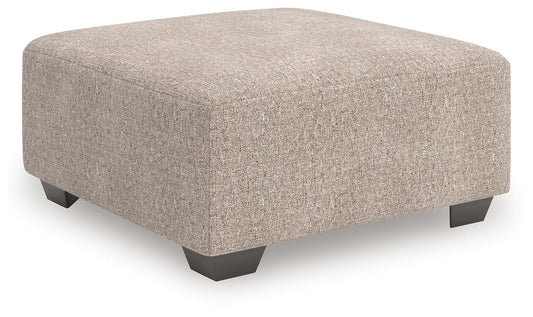 Seyler Lane - Beige - Oversized Accent Ottoman - Hornell Furniture Outlet