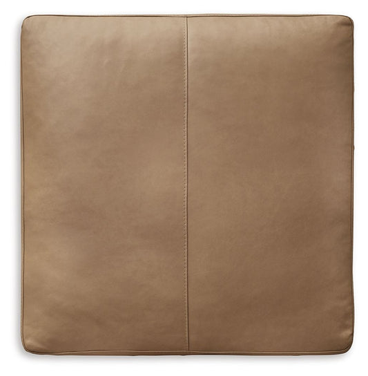 Bandon - Toffee - Oversized Accent Ottoman - Hornell Furniture Outlet