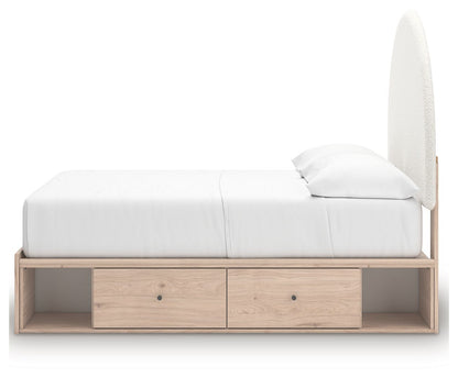 Arloster - Upholstered Panel Bed - Hornell Furniture Outlet