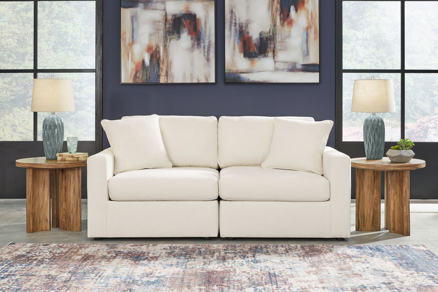 Modmax - Oyster - Sectional - Hornell Furniture Outlet