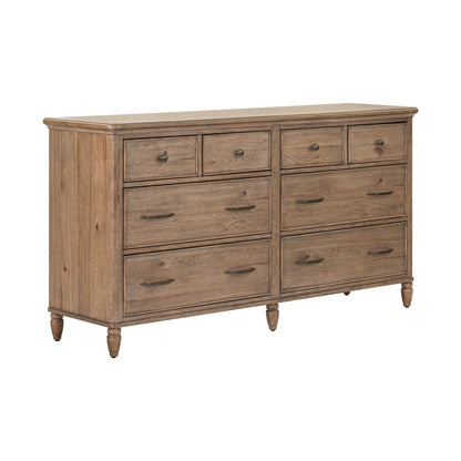 Hickory Grove - 6 Drawer Chest - Brown - Hornell Furniture Outlet